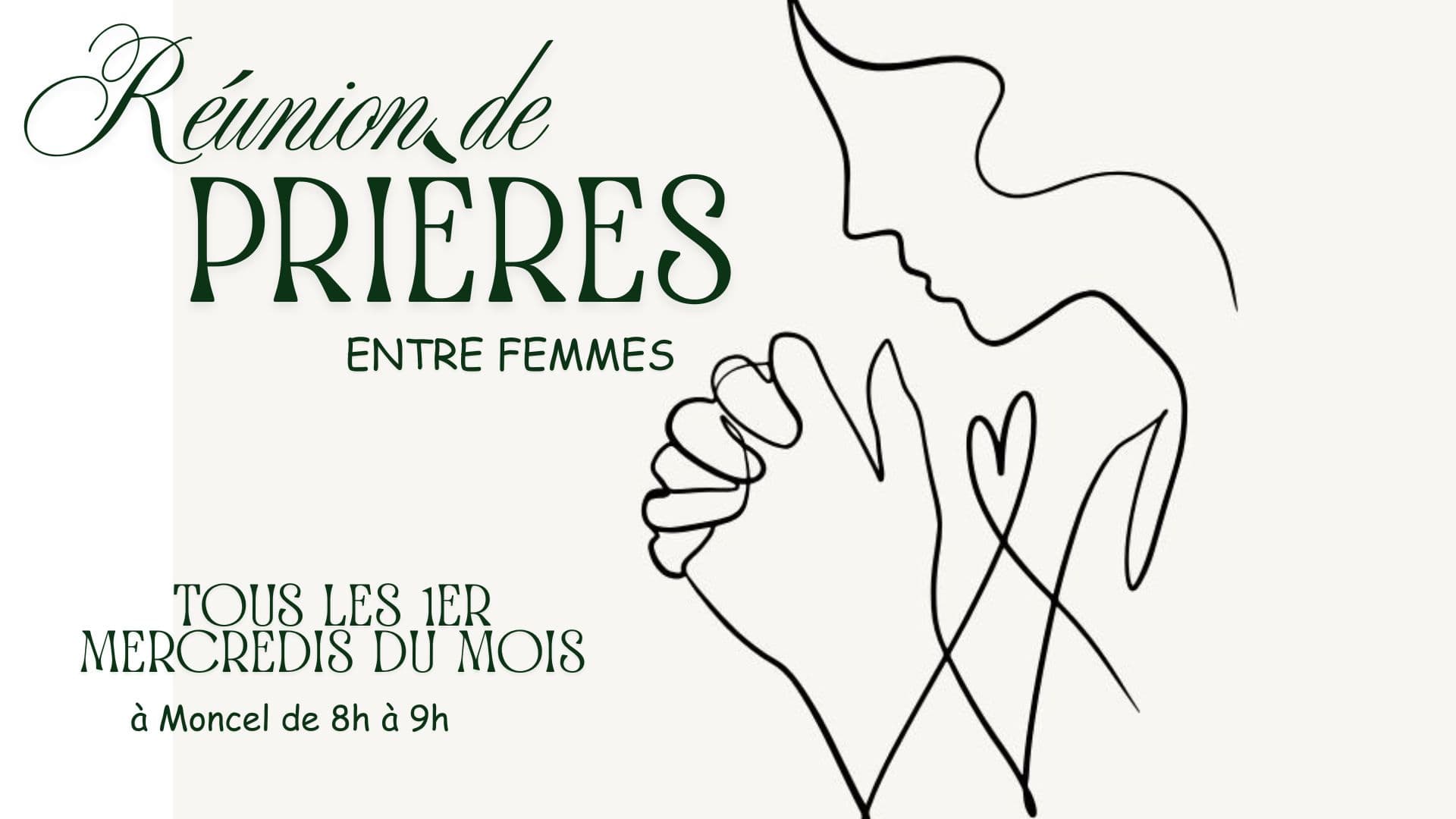 Réunion de prières entre femmes
